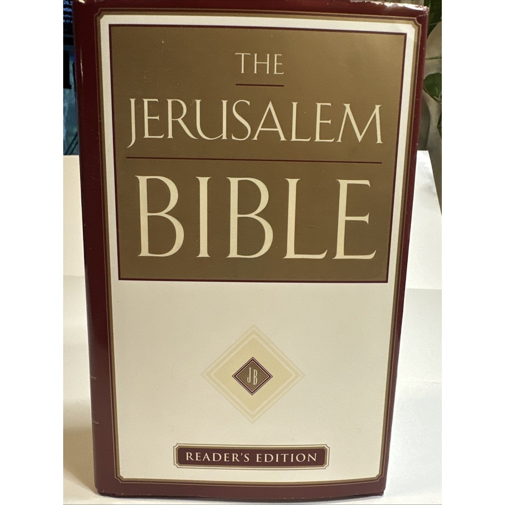 Jerusalem Bible : Reader's Edition by Alexander Jones (2000, Hardcover)